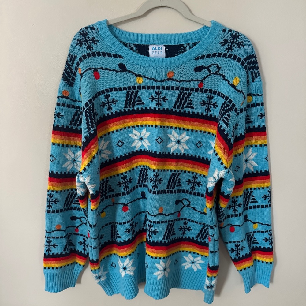 Aldi Gear Christmas sweater 2023 XL
